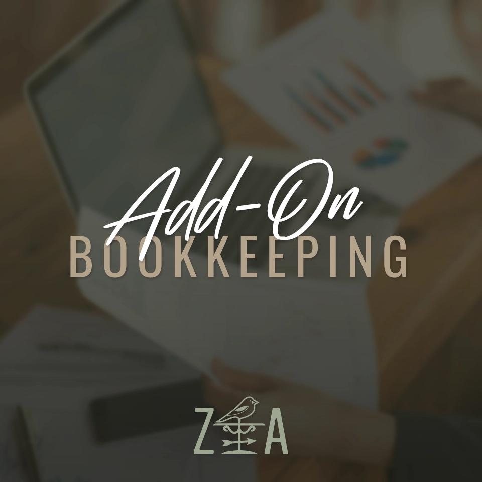Add-On Bookeeping (ZA Icon)